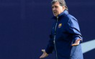 Barcelona sẽ không sa thải HLV Martino