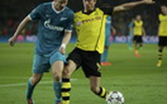 Zenit không thể tạo phép màu ở Dortmund