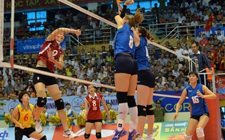 Tuyển bóng chuyền nữ vào bán kết VTV Cup