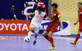 Tuyển futsal Việt Nam lột xác trong trận thắng Tajikistan 10-4