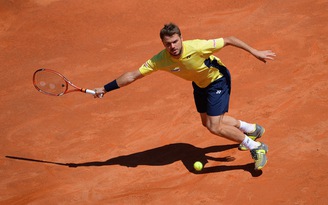 Wawrinka và Sharapova sớm dừng bước ở vòng 3 Rome Masters