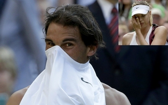 Nadal và Sharapova cùng bị loại khỏi Wimbledon 2014