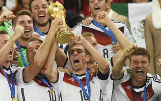 Lahm từ giã tuyển Đức sau khi vô địch World Cup 2014