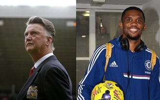 Eto'o cám ơn Mourinho, Van Gaal ví Di Maria với Robben