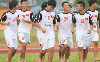 Nụ cười tươi của U.19 Việt Nam