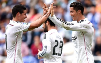 Ronaldo lập hattrick, Real Madrid đè bẹp Deportivo