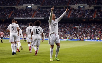 Ronaldo lại lập hattrick, Real Madrid đại thắng