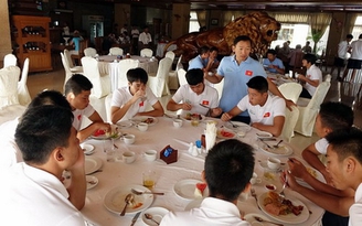 U.19 Việt Nam được chăm lo... tận răng