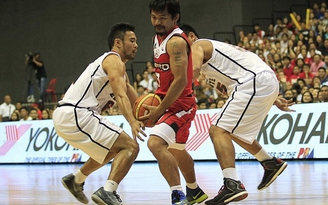 Manny Pacquiao lần đầu làm cầu thủ bóng rổ