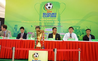 Cúp vàng AFF Cup 2014 ra mắt fan Bình Dương