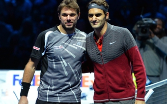 Federer và Wawrinka hòa giải trước chung kết Davis Cup