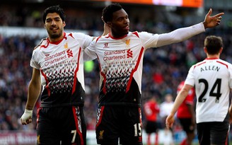 Gerrard: Liverpool nhớ Suarez và Sturridge