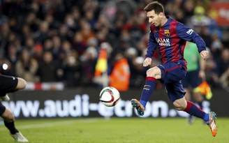 Messi 'nổ súng' Barca hạ đẹp Atletico ở Cúp Nhà vua