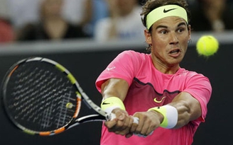 Giải quần vợt Úc mở rộng 2015: Nadal gặp khó trong ngày đầu