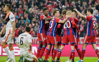 'Làm gỏi' Shakhtar Donetsk 7-0, Bayern Munich vào tứ kết