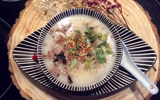 Thơm ngon cháo sườn Hà Nội