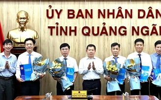 Quảng Ngãi luân chuyển, bổ nhiệm hàng loạt cán bộ