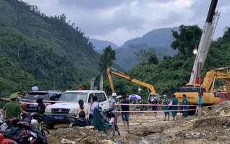 Quảng Ngãi: Tìm thấy thi thể kỹ sư mất tích trong vụ sạt lở núi