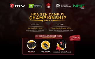 Trường Đại học Hoa Sen tổ chức giải đấu LMHT dành cho sinh viên