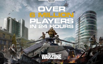 Call of Duty: Warzone đạt 6 triệu người chơi sau 24 giờ