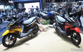 Suzuki trình làng xe tay ga mới cạnh tranh Honda BeAT, Yamaha XRide