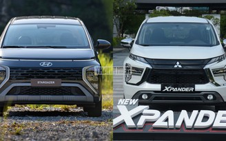 Xe MPV dưới 700 triệu: Chọn Hyundai Stargazer hay Mitsubishi Xpander?