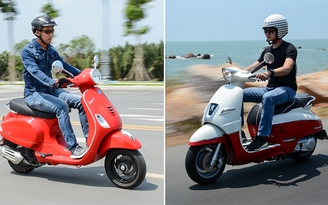 Xe tay ga giá 68 triệu đồng, chọn Vespa LX125 hay Peugeot Django