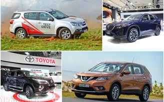 Những mẫu SUV đình đám nhất Việt Nam năm 2016