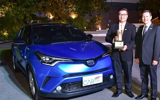 Vượt Mazda CX-5, Toyota C-HR giành giải ‘Xe của năm 2018’