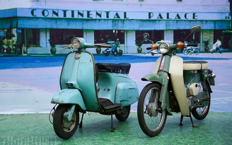 Hàng trăm xe cổ tụ hội, tái hiện góc phố Sài Gòn xưa