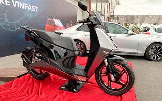 Xe máy điện mới của VinFast lộ diện, thiết kế mạnh mẽ nam tính