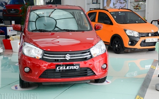 Tiêu thụ ô tô cỡ nhỏ tiếp tục sụt giảm, Suzuki Celerio bán chậm nhất