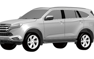 Isuzu mu-X thế hệ mới lộ diện, thay đổi thiết kế cạnh tranh Toyota Fortuner