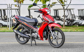 Yamaha Finn 115 sản xuất tại Thái Lan, đi 100 km tiêu hao 1,03 lít xăng
