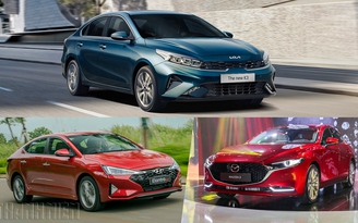 Sedan hạng C bán chạy nhất: Chọn KIA K3, Mazda3 hay Hyundai Elantra?