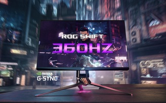 Asus ROG ra mắt màn hình chiến game 360Hz đầu tiên trên thế giới
