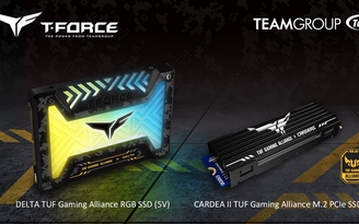 TeamGroup kết hợp cùng Asus TUF Gaming Alliance ra mắt ổ cứng SSD RGB