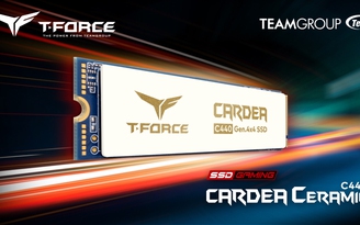 TeamGroup ra mắt T-Force Cardea C440 NVMe với tản nhiệt bằng Sứ Trắng