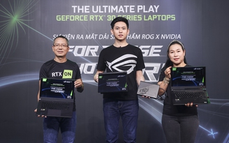 ROG công bố laptop game Flow X13 tích họp đồ họa NVIDIA GeForce RTX 30-series