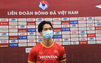 Công Phượng thể hiện quyết tâm "toàn đội sẽ cố gắng có điểm" trước Nhật Bản