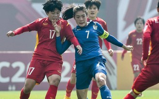 Kết quả nữ Việt Nam 2-0 Thái Lan, Asian Cup 2022: Cửa vào World Cup rộng mở