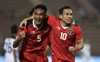 Kết quả U.23 Indonesia 4-1 Timor Leste, SEA Games 31: 3 điểm đầu tiên cho HLV Shin Tae-yong