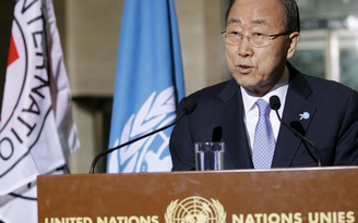 Tổng thư ký LHQ nói biến đổi khí hậu liên quan đến khủng bố