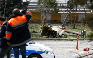 Trực thăng rơi tại Thổ Nhĩ Kỳ, 5 người thiệt mạng