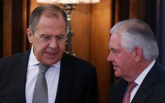 Ngoại trưởng Mỹ - Nga lần đầu gặp mặt sau vụ tấn công Syria