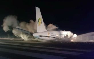 Máy bay Boeing hạ cánh khẩn ở Guyana, ít nhất 10 người bị thương