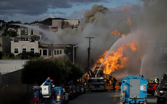 Nổ đường ống khí gas tại San Francisco