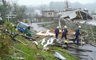 Nhật Bản oằn mình đón siêu bão nguy hiểm nhất sau 60 năm