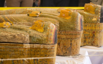 Ai Cập công bố 30 quan tài chứa xác ướp 3.000 năm