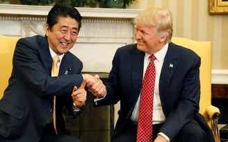 Tổng thống Trump dành sự tôn trọng cao nhất cho Thủ tướng Nhật Shinzo Abe